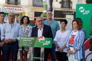 23-J Acto sobre infraestructuras - Gasteiz - Mikel Legarda, Almudena Otaola, Ramiro González