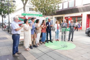 23-J Acto Arco Atlántico - Iñigo Urkullu, Mikel Legarda