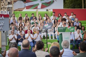 23-J Mitina Arenal Aitor Esteban, Maribel Vaquero, Mikel Legarda, Iñigo Urkullu, Andoni Ortuzar