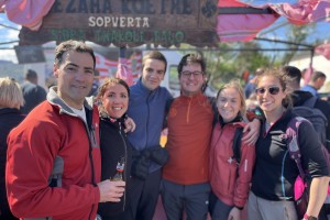 Imanol Pradales en la Romeria de Cornites, Santurtzi