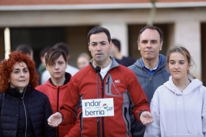 Imanol Pradales en la Romeria de Cornites, Santurtzi