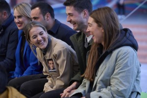 21-A Mitin Barakaldo. Imanol Pradales, Iñigo Urkullu, Amaia del Campo, Andoni Ortuzar