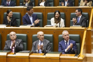 Sesión constitutiva de la XIII legislatura del Parlamento Vasco