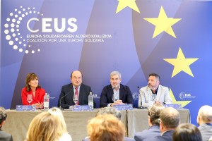 Oihane Agirregoitia - Presentación de la Coalición por una Europa Solidaria-CEUS