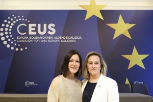 Oihane Agirregoitia - Europa Solidarioaren Aldeko Koalizioaren aurkezpena-CEUS