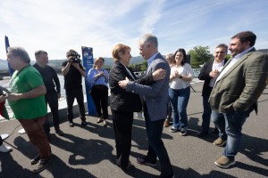 E-9 Euroeskualdeko ekitaldia Irunen - Oihane Agirregoitia, Iñigo Urkullu, Yann Wehrling