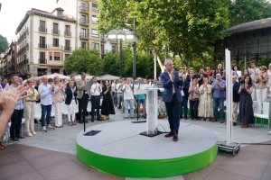 9-J Mitin Donostia - Oihane Agirregoitia, Aitana Agirre, Iñigo Urkullu, Andoni Ortuzar