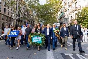 Aitor Esteban en la Diada 2024