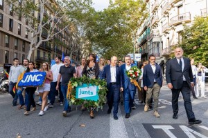 Aitor Esteban en la Diada 2024