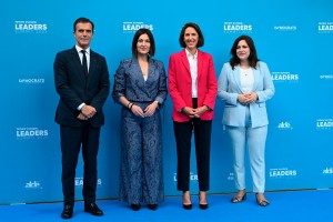 Oihane Agirregoitia en la Cumbre de Líderes de Renew Europe en Bruselas