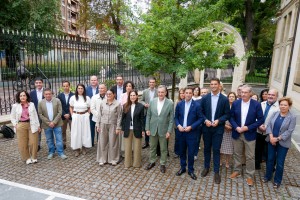 2026 09 16 Talde parlamentarioaren bilera Aitor Esteban eta Imanol Pradales Lehendakariarekin