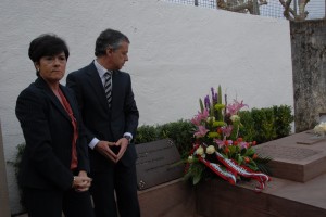 Homenaje al Lehendakari Agirre
