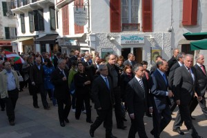 Homenaje al Lehendakari Agirre