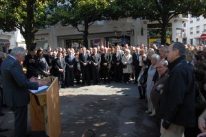 Homenaje al Lehendakari Agirre
