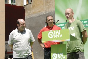 Marcha de la Ikurriña en Arrigorriaga 