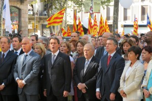 Diada en Barcelona