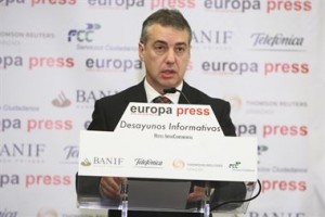 Iñigo Urkullu Europa Press -eko forumean