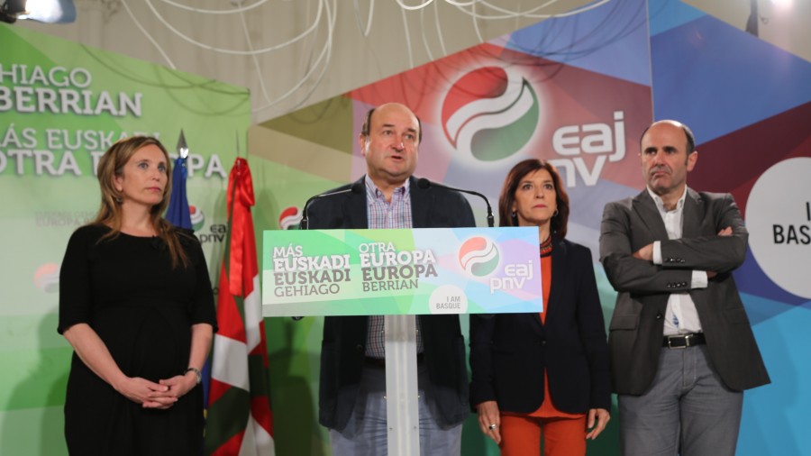 EAJ-PNV suspende sus actos 