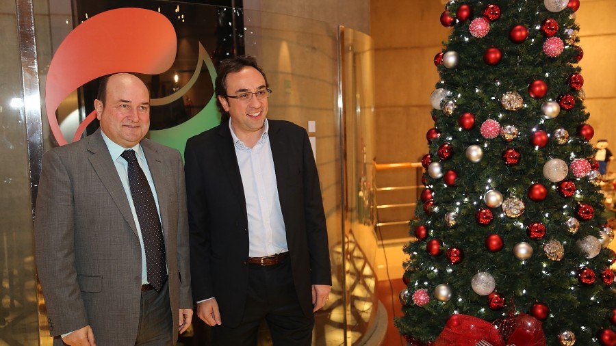 Reunión Andoni Ortuzar y Josep Rull