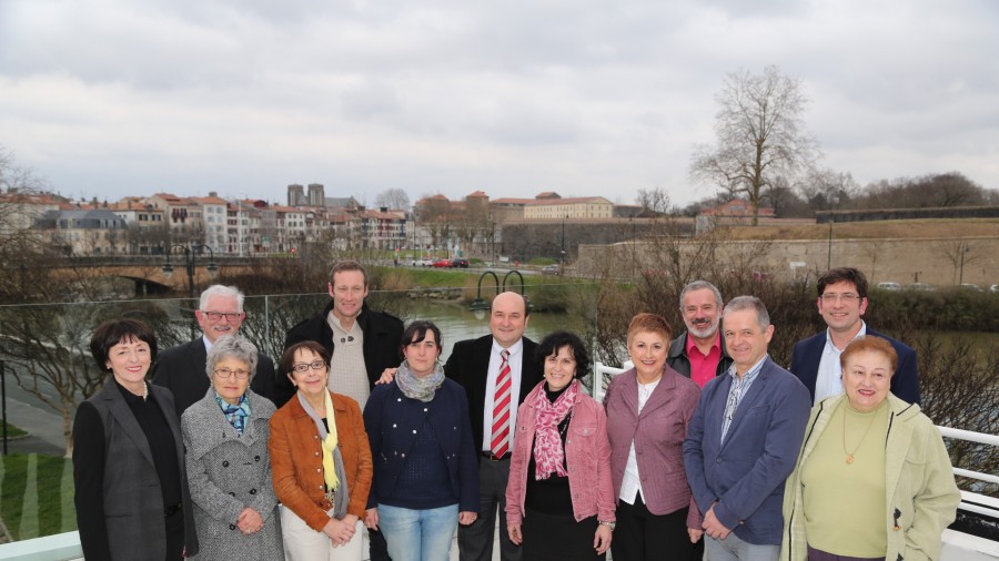 Presentación de la candidatura de EAJ-PNB a las cantonales francesas