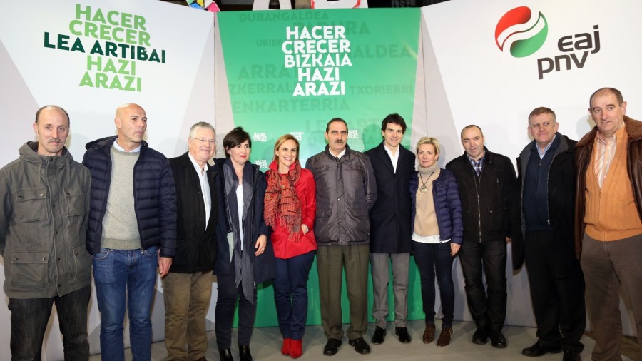 Presentación de la candidatura de Lea Artibai