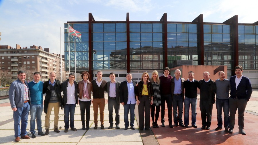 Presentación candidatos de Durangaldea