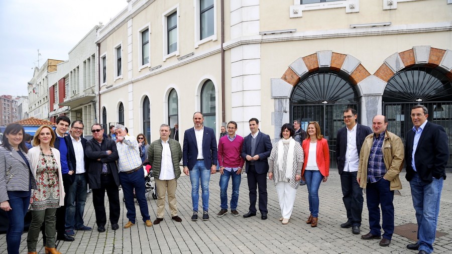 Presentación candidatos de Ezkerraldea Meatzaldea