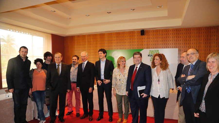 Encuentros sectoriales: Cultura. Unai Rementeria, Juan Mari Aburto