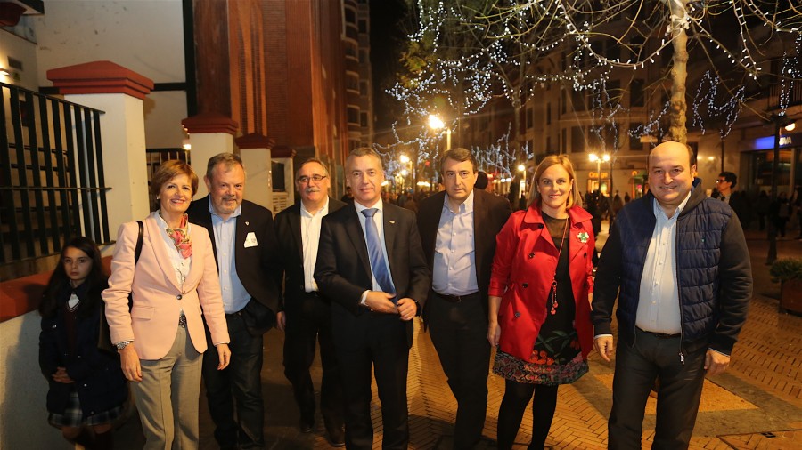 Mitin Barakaldo - Aitor Esteban, Iñigo Urkullu, Andoni Ortuzar