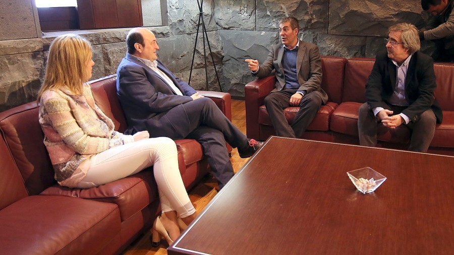 Encuentro de la Delegación de EAJ PNV a Canarias con Fernando Clavijo