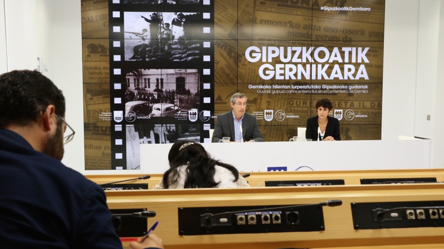 Gipuzkoatik Gernikara presentación 