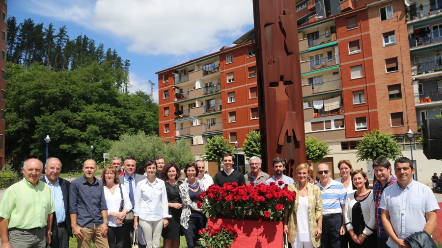 Homenaje a Miguel Ángel Blanco en Ermua 2017