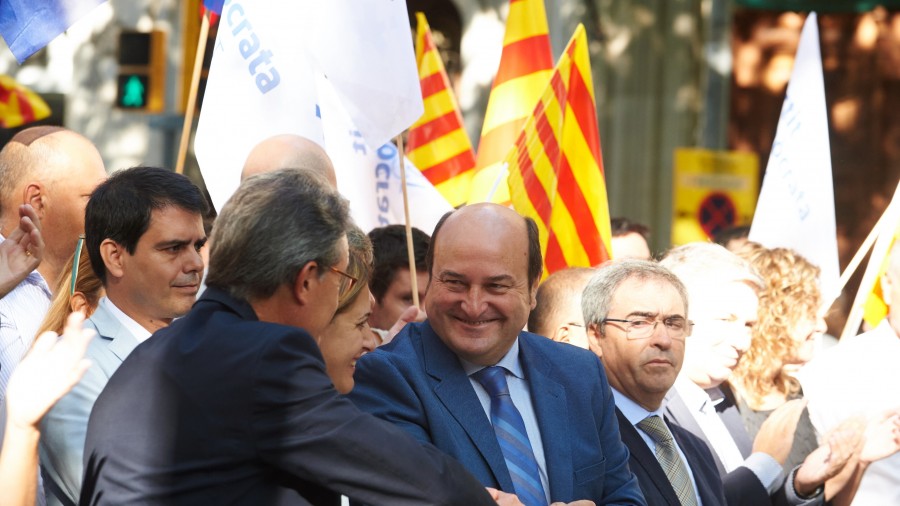 EAJ PNV en la celebración de la Diada 2017