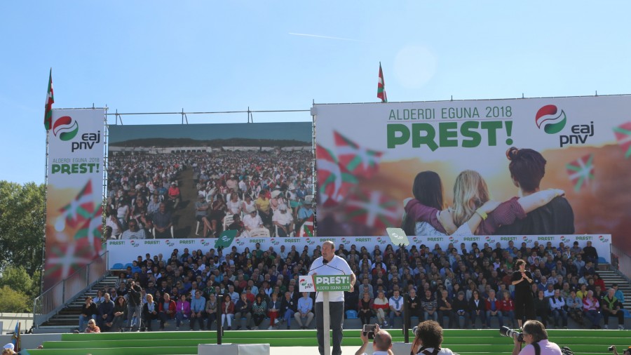 Alderdi Eguna 2018 - Acto político