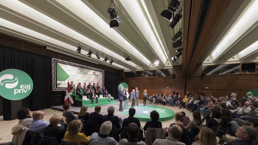 Joseba Egibar, Markel Olano. Asamblea Territorial de Gipuzkoa