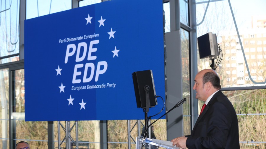 Partido Demócrata Europeo (PDE) en Bilbao - Andoni Ortuzar