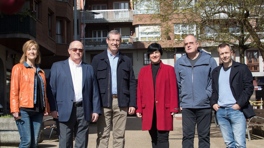 Presentación de la candidatura a Juntas Generales de Gipuzkoa por Deba-Urola