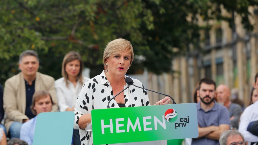 Presentación de las candidaturas de EAJ-PNV al Congreso y Senado por Bizkaia 10N