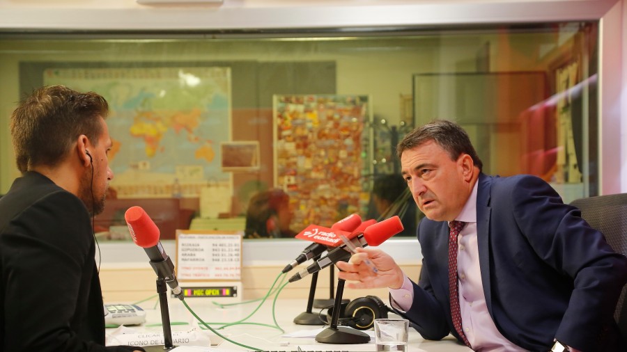 Aitor Esteban en Radio Euskadi 20191016
