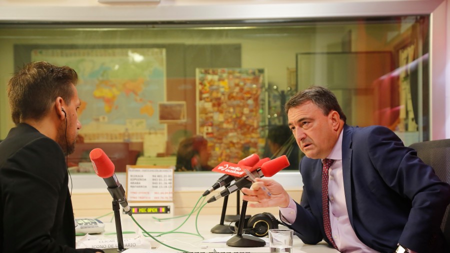 Aitor Esteban Radio Euskadin 20191016