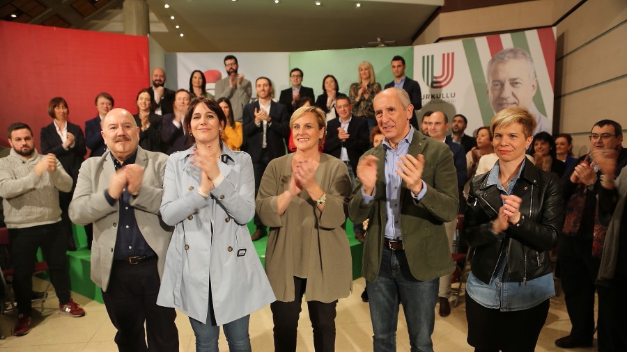 Presentación Candidatura de Bizkaia a las elecciones al Parlamento Vasco