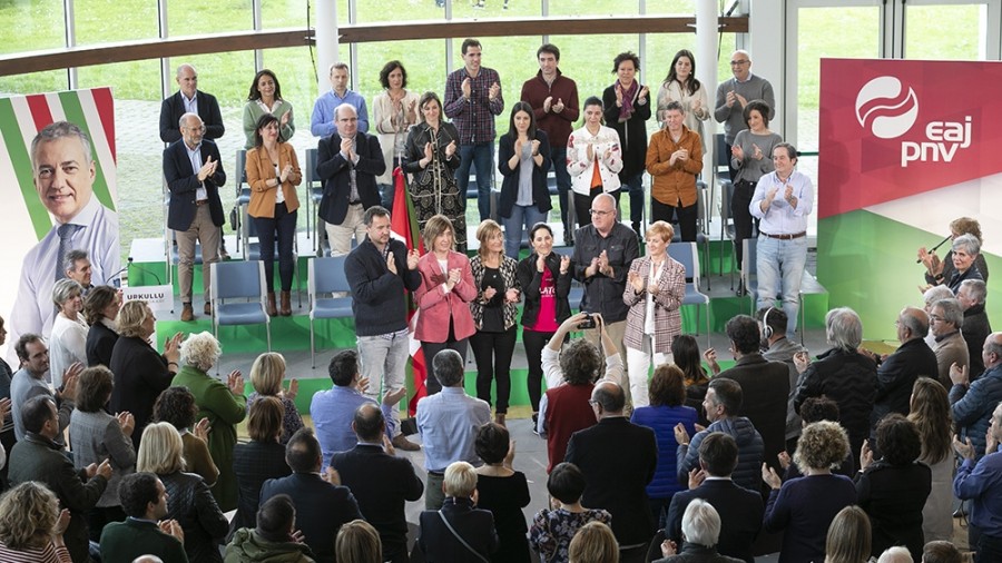 Presentación Candidatura de Gipuzkoa a las elecciones al Parlamento Vasco