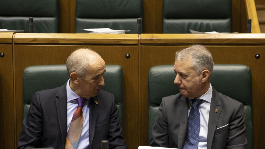 Pleno Ordinario en el Parlamento Vasco (15-12-2022)