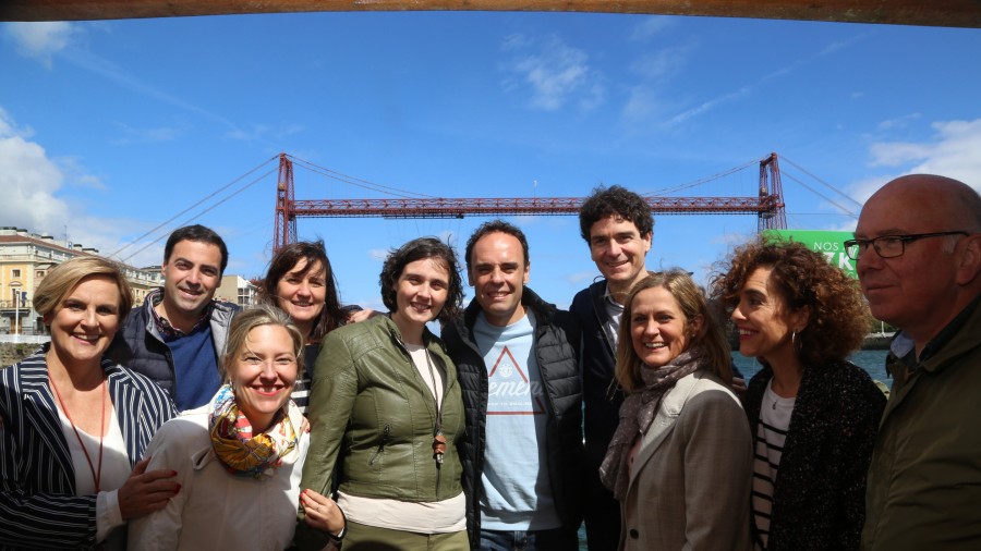 Rementeria aboga por hacer de la ría el eje de la tercera revolución de Bizkaia aplicando en ella el modelo de transformación que ha vivido Bilbao