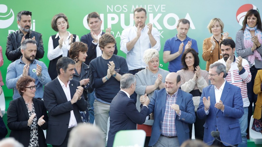 EAJ-PNV anima a Gipuzkoa a elegir entre el proyecto original de EAJ-PNV o la mala copia en que se ha transformado la Izquierda Abertzale