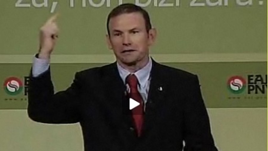 Acto en Lapuebla de Labarca: Juan José Ibarretxe