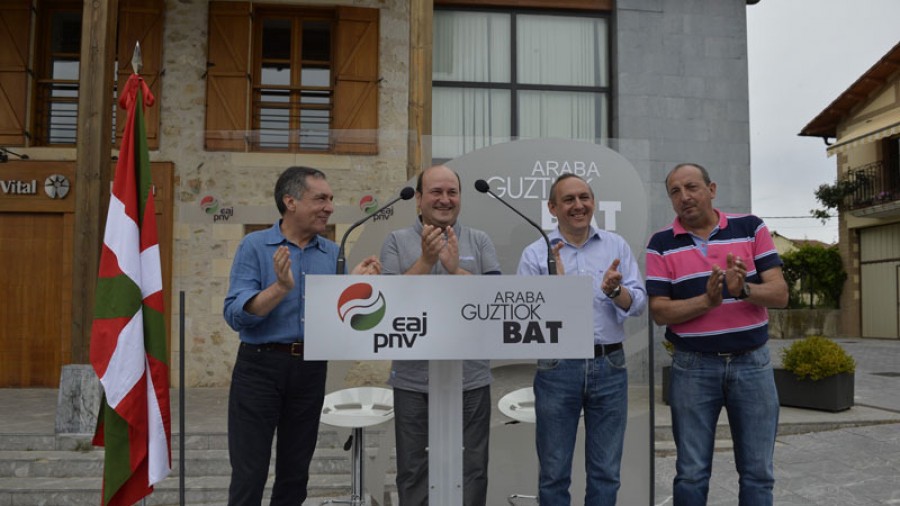 Ortuzar en San Vicente de Arana: 