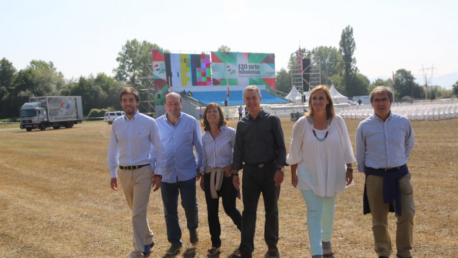 Alderdi Eguna 2014: Andoni Ortuzar en Foronda