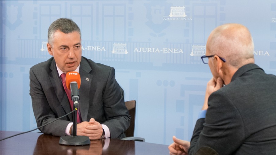 El lehendakari Iñigo Urkullu ha defendido una profundización del autogobierno “que mire al proceso de construcción nacional europeo”