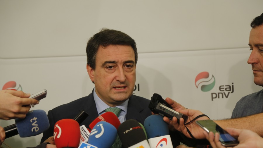 Aitor Esteban: “El PNV no ha puesto líneas rojas en ninguna negociación”